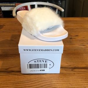 Steve Madden Softey slides NWT size 8